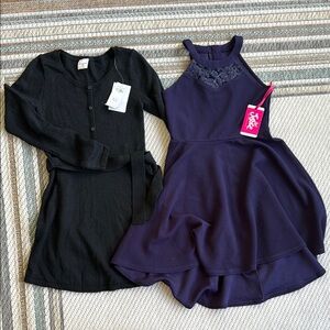 NWT New Abercrombie Kids and Justice Girls dress Bundle size 10